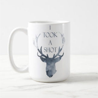 Tasse de faire-part de fiançailles, tasse de cerfs