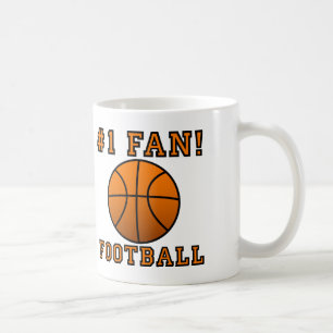 Tasse de fan de football sans humour ou tasse de v