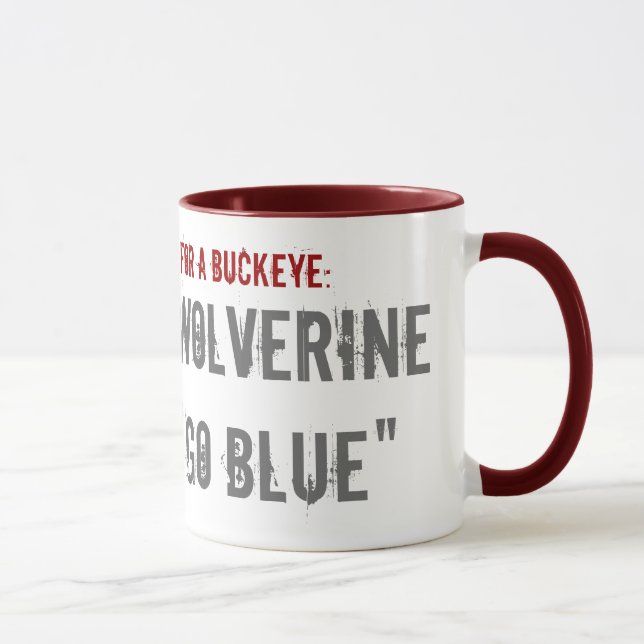 Tasse de fan de maronnier américain (Droite)