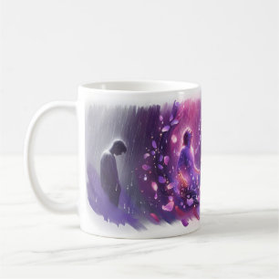 Tasse de fantaisie d'art de tempête de guérison de