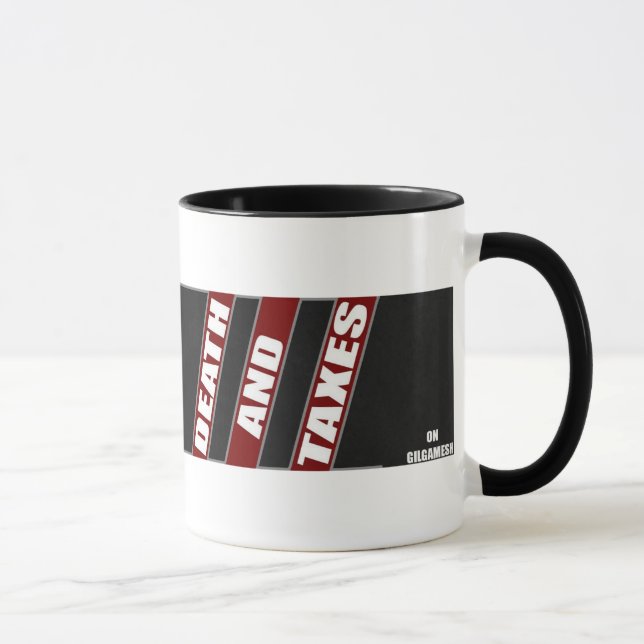 Tasse de fantaisie de bannière de DNT (Droite)