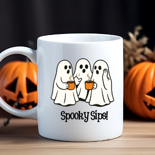 Tasse de fantôme de boissons effrayantes Halloween