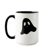 Tasse de fantôme de la saison effrayante mignonne