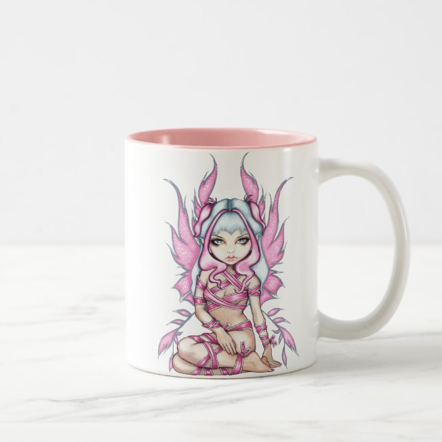Tasse "de fée rose de ruban" (Droit)