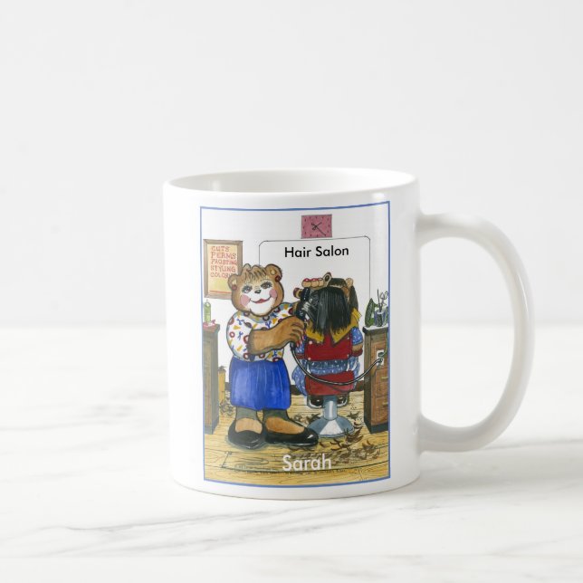 Tasse de femelle de coiffeur (Droite)