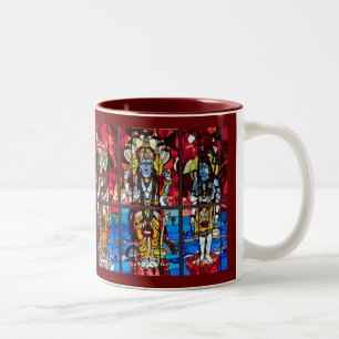 Tasse de fenêtre en verre teinté de trinité