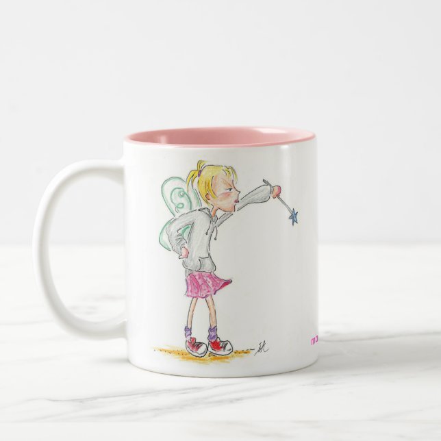 Tasse de fille de féerie (Gauche)