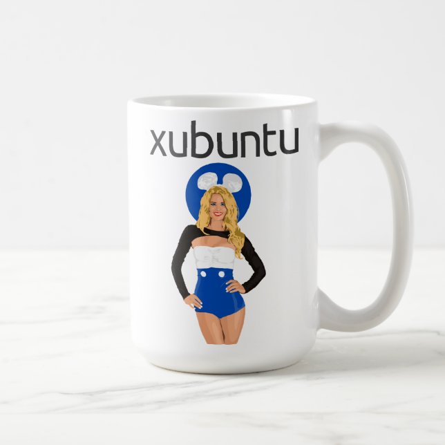 Tasse de fille de Xubuntu ! (Droite)