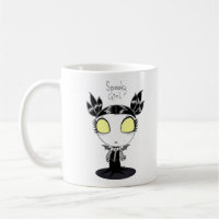 Tasse "de fille éffrayante"
