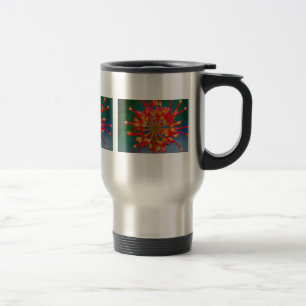 Tasse de fleur de l'espace