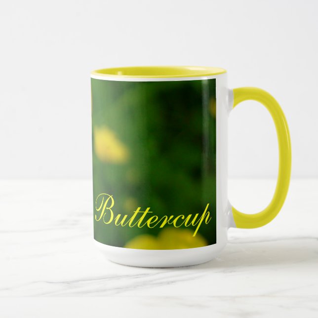 Tasse de fleur de renoncule de tasse de café d'art (Droite)
