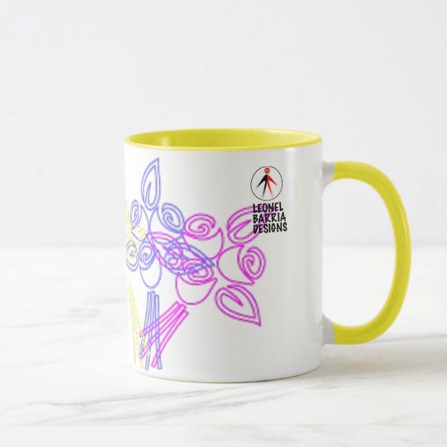 TASSE DE FLEURS (Droite)