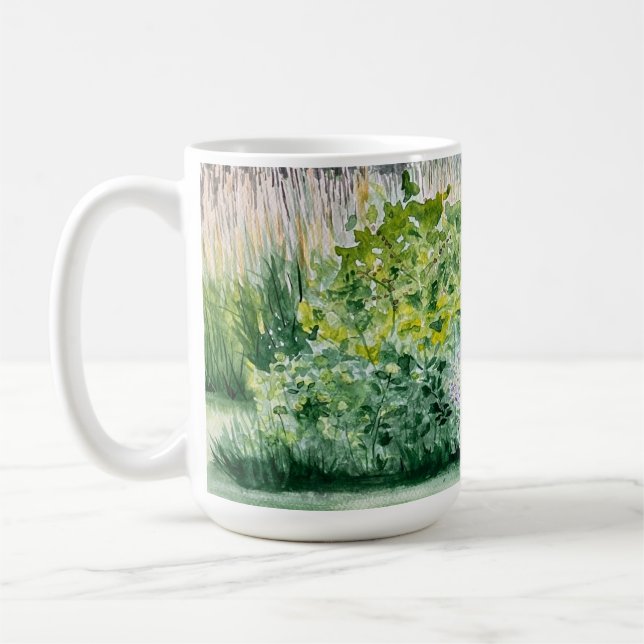 tasse de fleurs (Gauche)