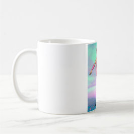 Tasse de flottement de croisé rose