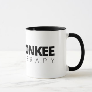 Tasse de fonctionnaire de thérapie de Monkee de