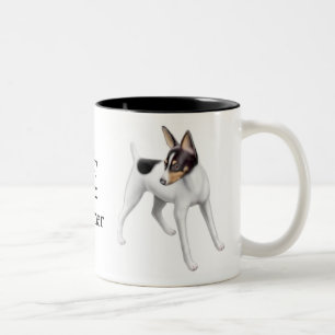Tasse de Fox Terrier de jouet