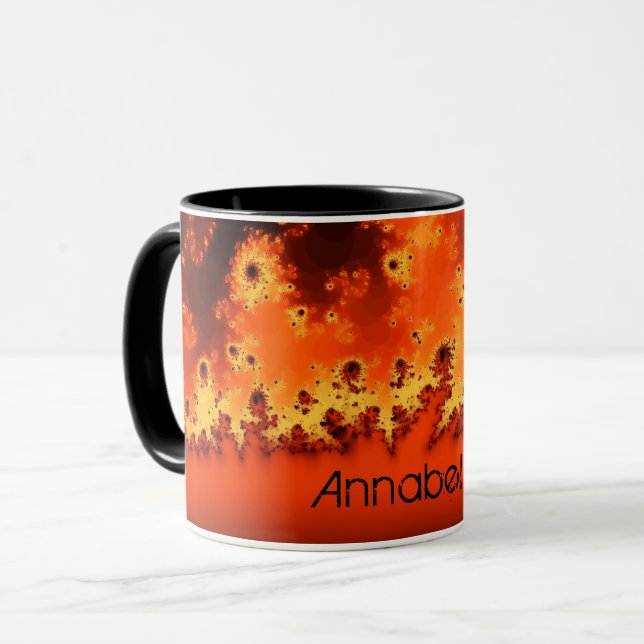 Tasse de fractale d'éruption chromosphérique (Devant gauche)