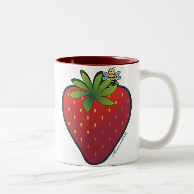 Tasse de fraise (Droit)