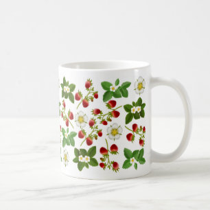 Tasse de fraisiers communs
