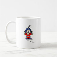 Tasse de Fred Pinsocket 2-Sided (plus blanche)