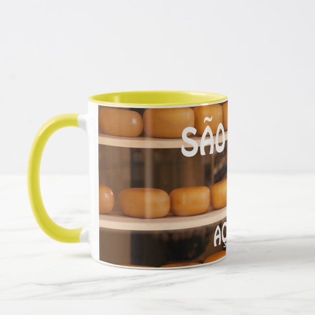 Tasse de fromage de Jorge Açores de sao (Gauche)