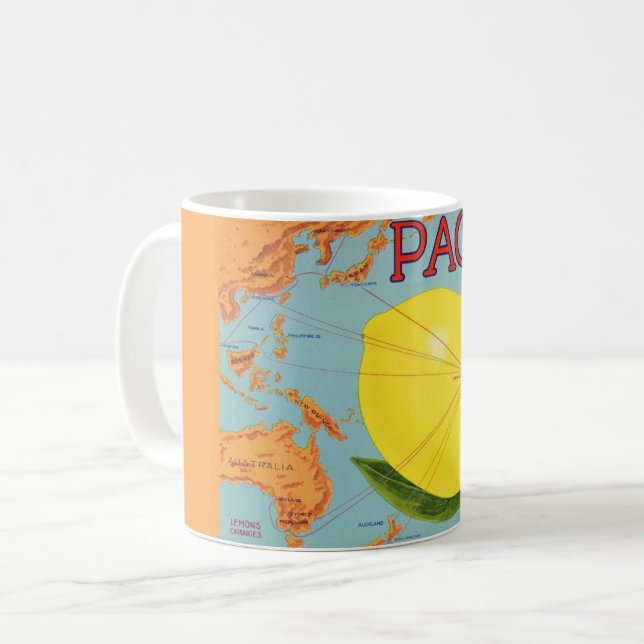 Tasse de fruit de citron (Devant gauche)