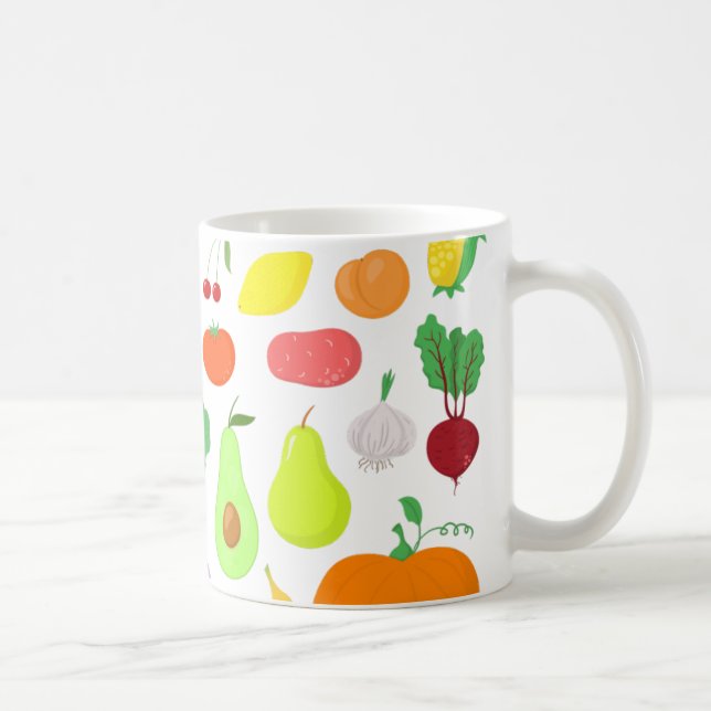 Tasse de fruits et légumes (Droite)