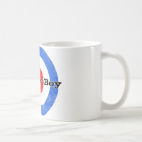Tasse de garçon de scooter