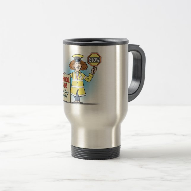 Tasse de garde de croisement d'école (Devant droit)