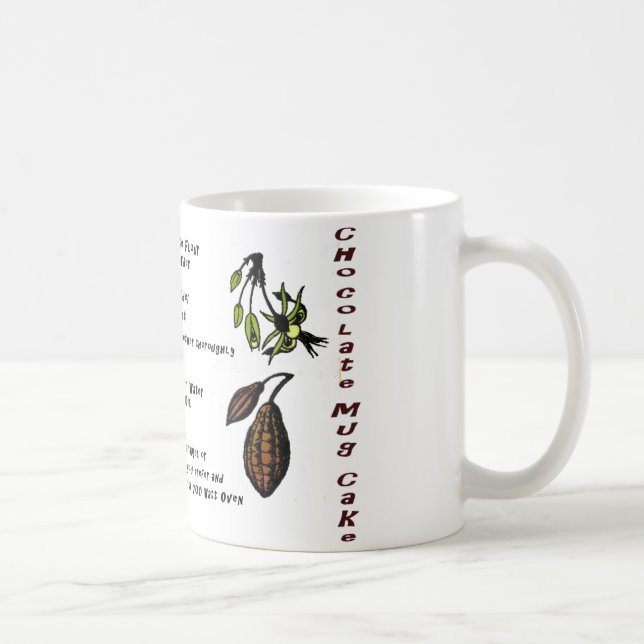 Tasse de gâteau de tasse de chocolat (Droite)