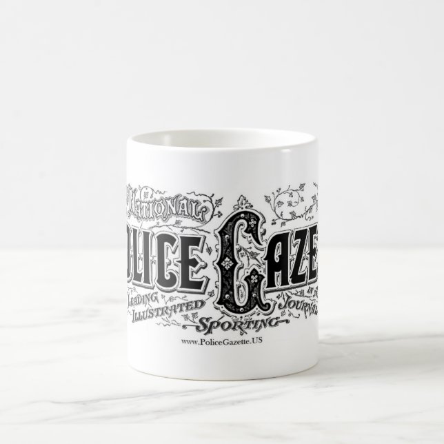 Tasse de gazette de police (Centre)