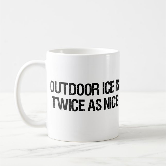 Tasse "de glace d'extérieur" (Gauche)