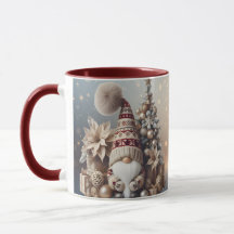 Tasse de Gnome de Noël Cadeau de Fêtes Cosy Hiver