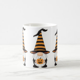 Tasse de Gnome Halloween Mug à café Citrouille M