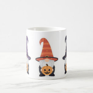 Tasse de Gnome Halloween Mug à café Citrouille M