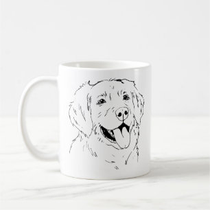 Tasse de golden retriever