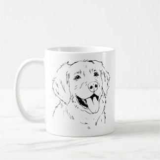Tasse de golden retriever