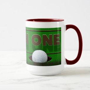 TASSE DE GOLF - TROU DANS UN -