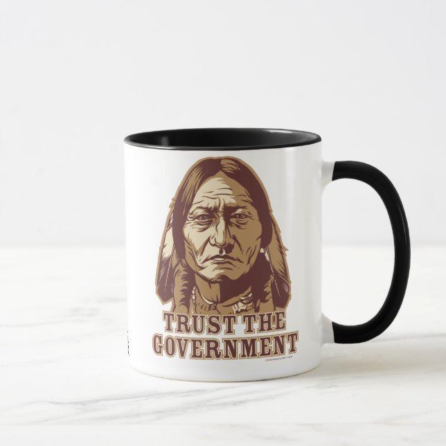 Tasse de gouvernement de confiance de Taureau de (Droite)
