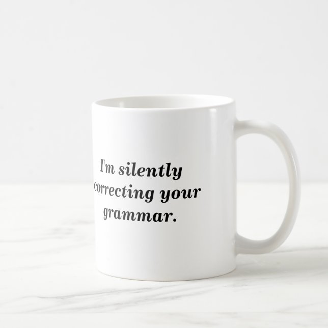 Tasse de grammaire (Droite)
