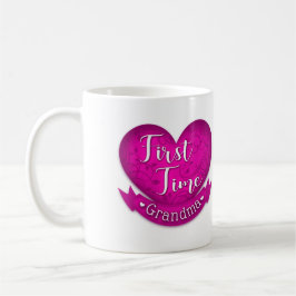 Tasse de grand-maman de première fois - rose