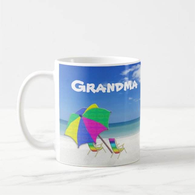 Tasse de grand-maman de Snowbirds de la Floride (Gauche)