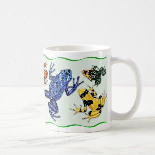 Tasse de grenouilles de flèche de poison