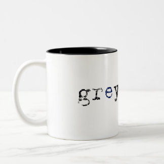 Tasse de Greysacle Coffe - blanc