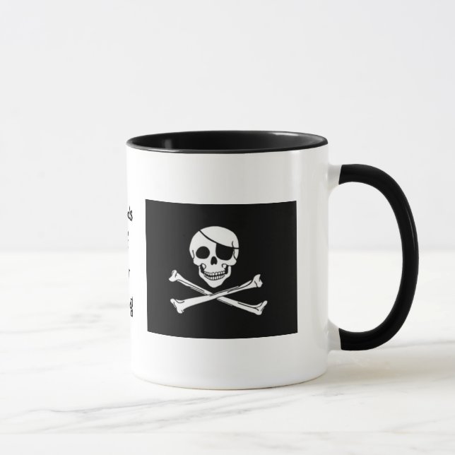 Tasse de grog de pirate (Droite)