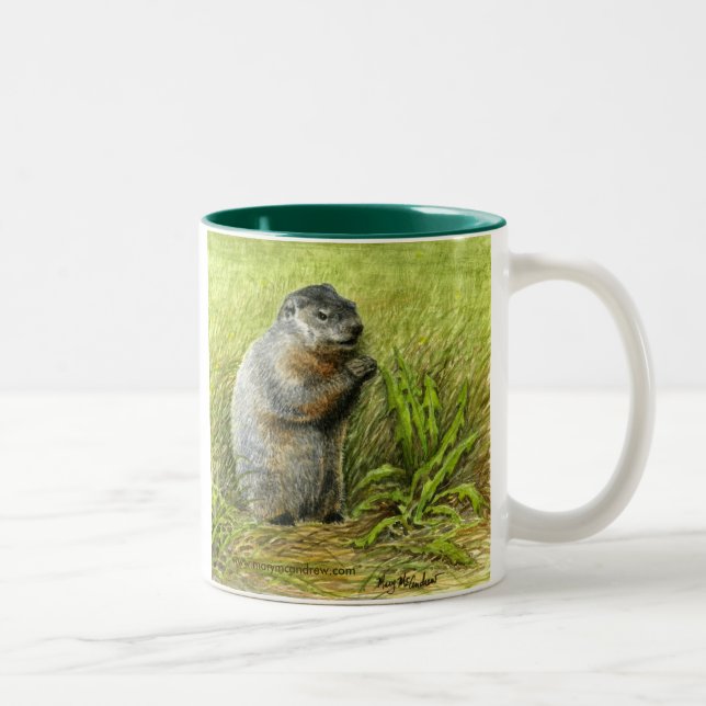 Tasse de Groundhog (Droit)