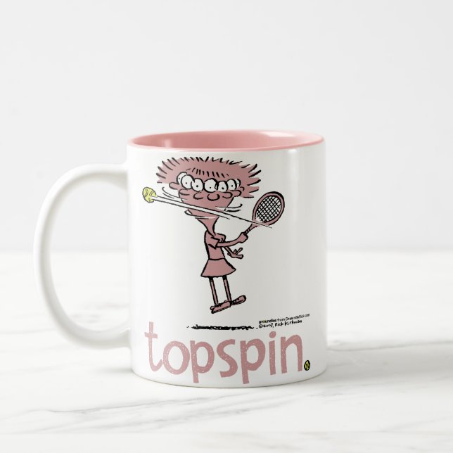 Tasse de Groundies- Topspin (main droite) (Gauche)