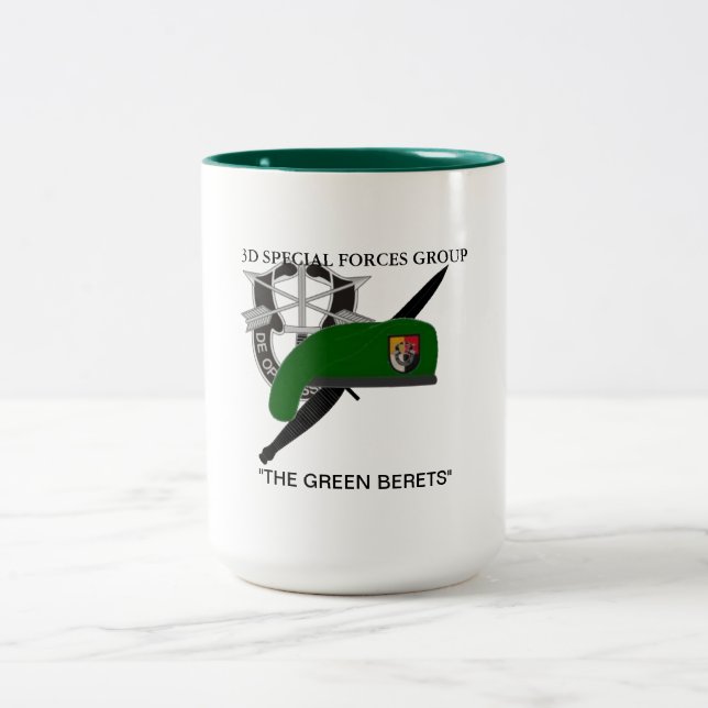 TASSE de GROUPE des FORCES 3D SPÉCIALES (Centre)