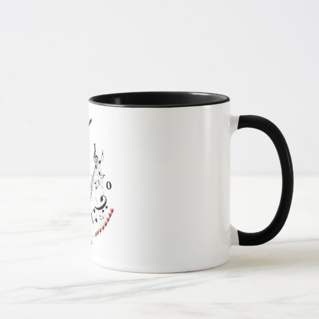 Tasse de guitare de musique (Droite)