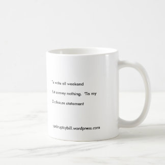 Tasse de Haiku - déclaration de révélation